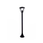 LED vrtna svjetiljka crna 90cm 1*E27 - slika 1