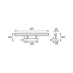 RITON LED 4W MAT CHROME 4000K - slika 2