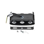 ZIDNA svjetiljka 6W CRNA IP65 - slika 2