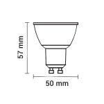 LED žarulja GU10 7W 38° - slika 3