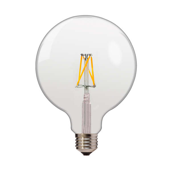 LED žarulja G125 6.5W E27 filament