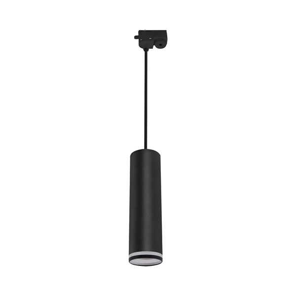 GU10 tračna LED visilica monofazna crna ZULA TRA 20