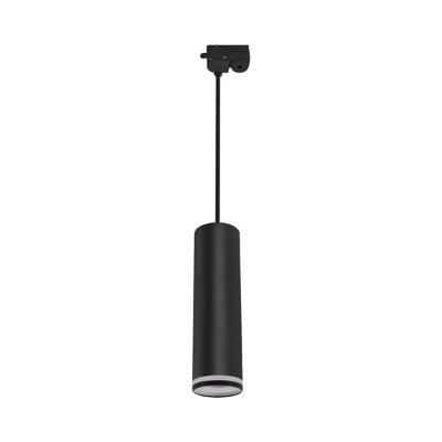 GU10 tračna LED visilica monofazna crna ZULA TRA 20