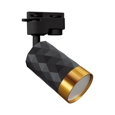 GU10 tračni LED reflektor monofazni crni MATA TRA