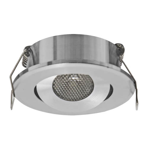 MATI LED C ugradbeni downlight okrugli 1,5W. Ø43mm Chrome