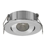 MATI LED C ugradbeni downlight okrugli 1,5W. Ø43mm Chrome