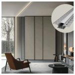 Aluminijski profil UGRADBENI 14.8mm x 23mm - 2m - slika 3