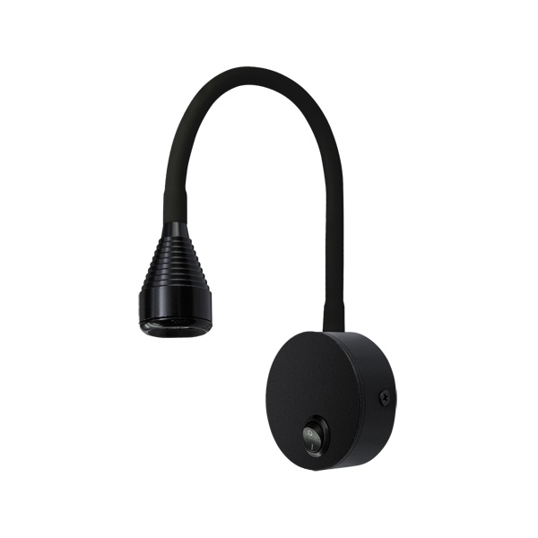 POLA LED 3,5W CRNA 4000K S PREKIDAČEM