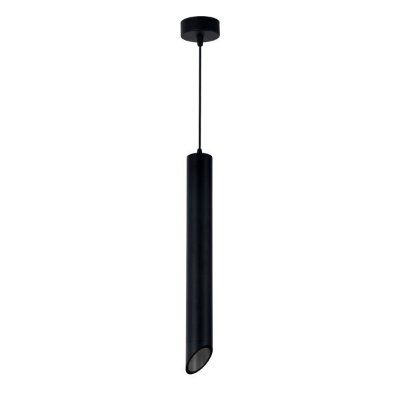 GU10 stropna visilica crno/crno 6x50cm