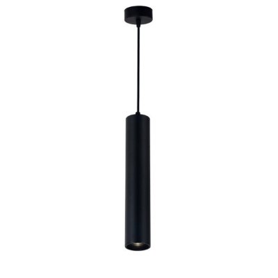GU10 stropna visilica crna 5,5x30cm