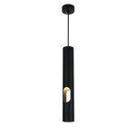 GU10 stropna visilica crna 6x40cm - slika 1