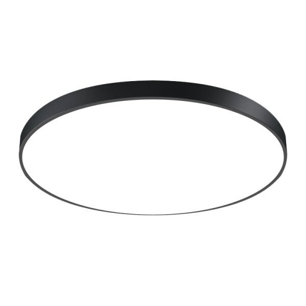 LED stropna svjetiljka okrugla crna 54W