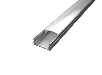 Aluminijski profil 1 NADGRADNI 8mm x 17.1mm - 2m