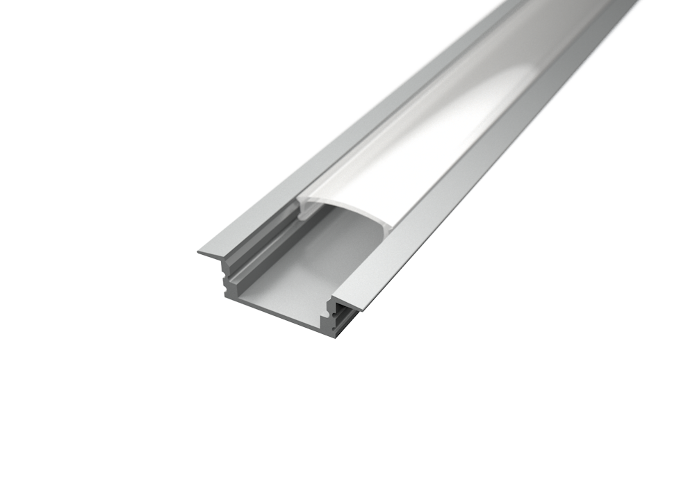 Aluminijski profil UGRADBENI 1 8mm x 17.1mm - 2m