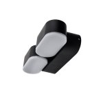 LED ZIDNA svjetiljka crna EPISTAR chip 2*6W IP54 - slika 1