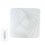 LED stropna svjetiljka 60*2W CCT s daljinskim upravljačem - slika 1